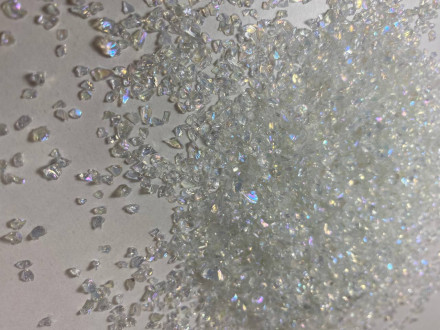 №24 Радужная Стеклянная крошка  