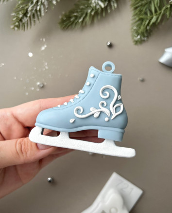 №721 Молд Коньки (конек) 