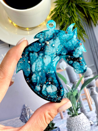 №750 Молд Лошадь глянцевая