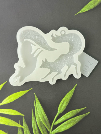 Молд №716 Лисички  