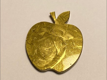 Молд №479 брошь Яблоко  