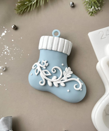 №241 Молд Носочек, валенок, носок 