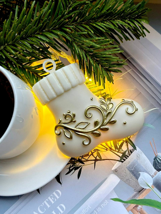 №241 Молд Носочек, валенок, носок 