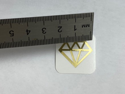 №42 Наклейка (золотые ) Sticker       