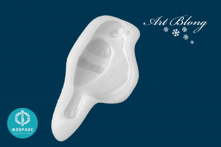 Молд №273 Снегирь (объемная форма) 