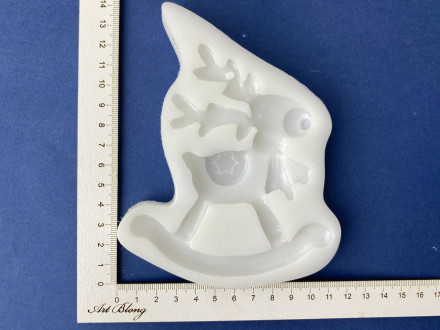 №274 Олень-качалка (объемная форма) 