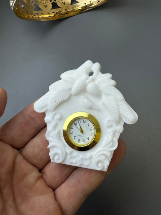 №236  Молд кукушка часы  с нишей для часов (часы покупайте отдельно) 