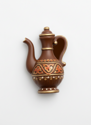 №4058  Татарский стиль Силиконовая форма ( молд )   