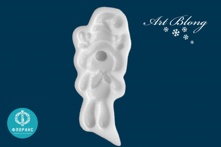 Молд №275 Олень рождественский 