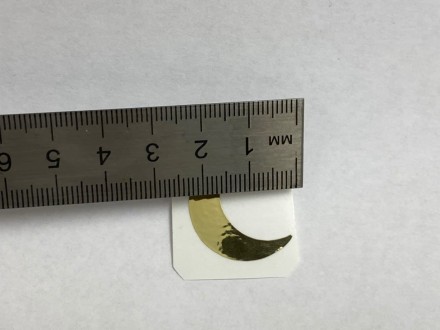 №43 Наклейка (золотые ) Sticker       