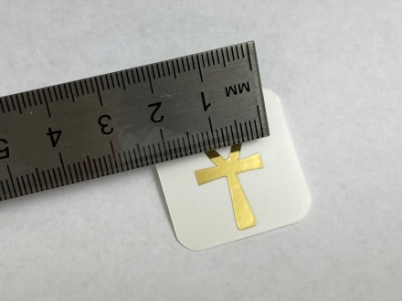 №44 Наклейка (золотые ) Sticker      