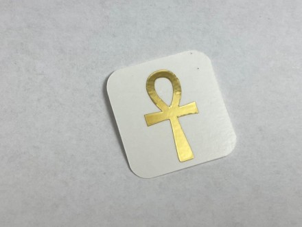 №44 Наклейка (золотые ) Sticker      