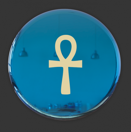 №44 Наклейка (золотые ) Sticker      