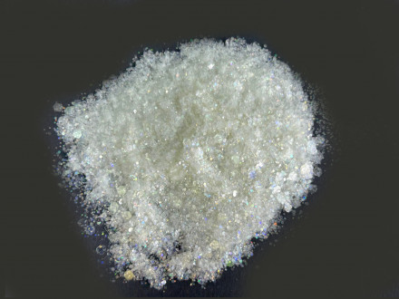 №76 Глиттер / Glitter  чисто белый 