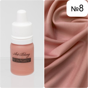 №Т-8 Краситель для смолы (Тюбик) Resin Pigment (Светло-розовый)