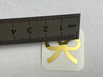 №48 Наклейка (золотые ) Sticker      