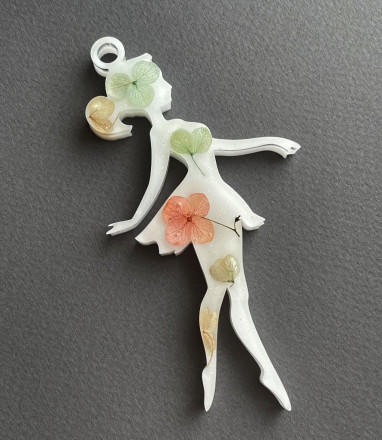 №209 Молд танцовщица гимнастка 