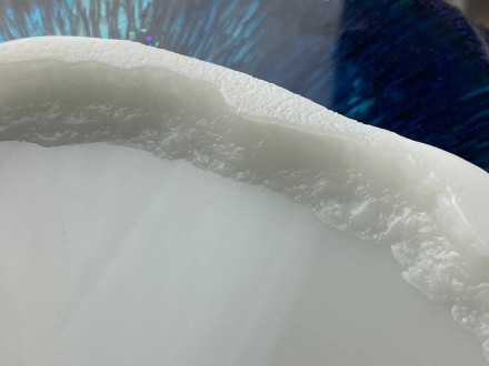 № 662 Coaster with "live" edge by @vnutriart (Mould)