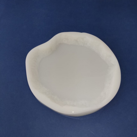 № 662 Coaster with "live" edge by @vnutriart (Mould)