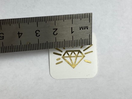 №50 Наклейка (золотые ) Sticker     