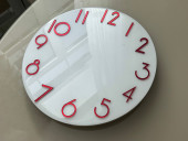 Зеркальные цифры Ring (12)   Красные 