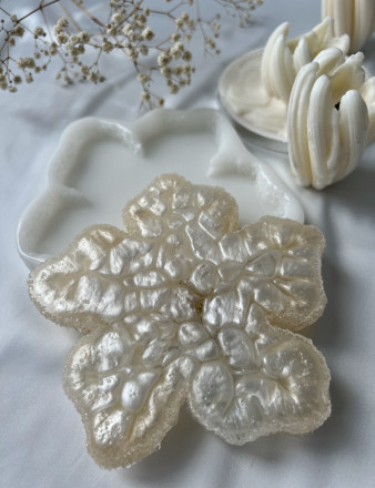 №806 Flower with Crystal Edge (Mold)