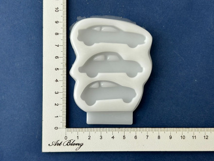 Молд №671 Машинки 3 шт 