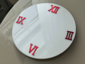 Зеркальные цифры Римские (4) Красные 