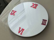 Зеркальные цифры Римские (4) Красные 