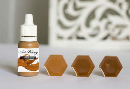 №9 Toffee / Ириска (Полупрозрачный краситель для смолы) 10 мл. 1 1 3 1