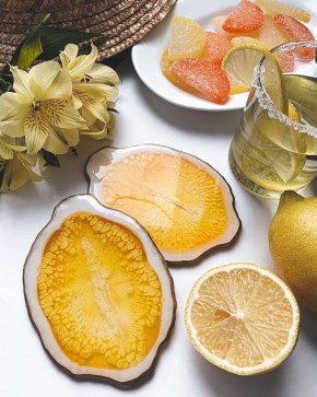 Молд №616 Лимон Костер (13 см) 