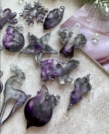 №151 Молд  мини игрушки новогодний молд (читать описание)