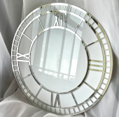 №34 Зеркальный циферблат для часов серебро №34 Зеркальный циферблат для часов серебро