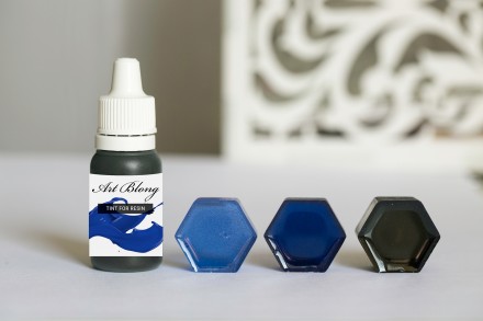 №6 Blue / Синий (Полупрозрачный краситель для смолы) 10 мл. 1 1 1 1 1