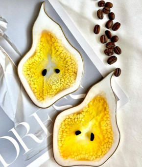 №617 Груша Костер (13 см) от @viki_art_nsk (Молд)