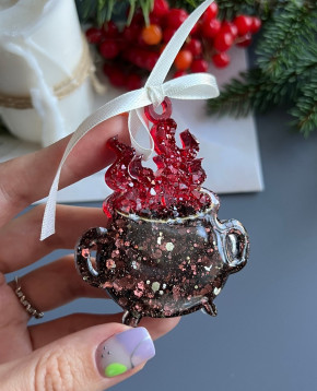 Молд №422 Котел с зельем (кристаллический) 