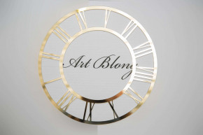 Циферблат для часов №20 Зеркальные Золото Циферблат для часов №20 Зеркальные Золото