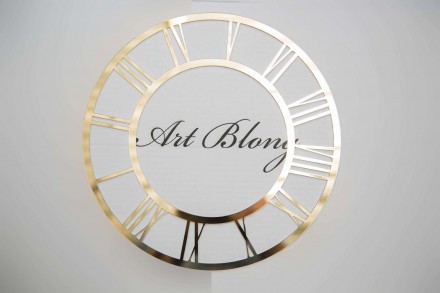 Циферблат для часов  №20 Зеркальные Золото