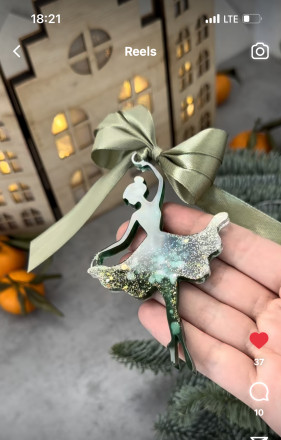 №187 Молд Балерина 