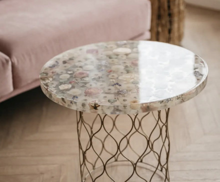 №600 Молд круг для столов 60 см. глубина 4см (читайте описание к товару)  