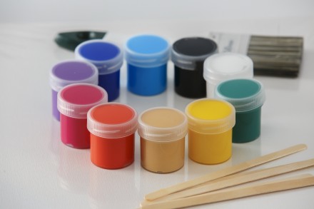 Fluid Art Набор №4 холст 30х30 4шт