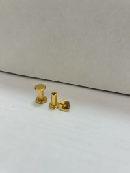 Винт №4 для молда зеркало 1,2 см (Комплект: Гильза + винт) Винт №4 для молда зеркало 1,2 см (Комплект: Гильза + винт)