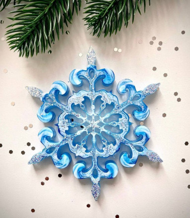 Молд №262 Снежинка 
