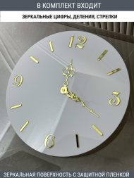 Набор для часов цифры стрелки деления золото (комп 104,123,133,ЗАГЛУШКА,золото) Набор для часов цифры стрелки деления золото (комп 104,123,133,ЗАГЛУШКА,золото)