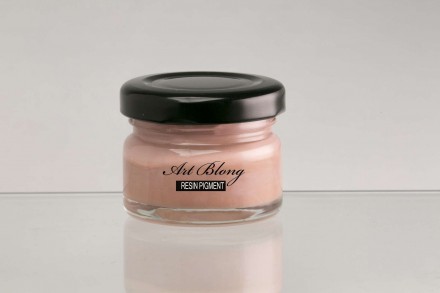 №8 Краситель для смолы (Банка 25 мл) Resin Pigment (Пастельный розовый) 25 мл.