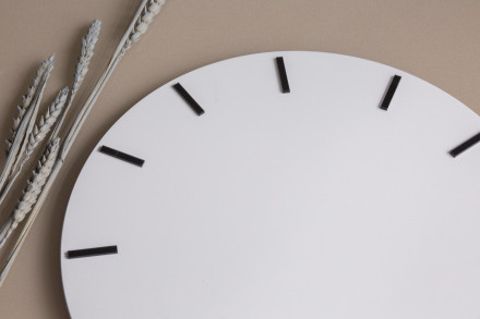 Деления для часов  black sticks