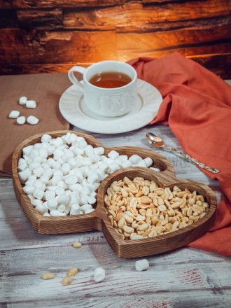 №1 Менажница Сердца (Темная) №1 Менажница Сердца (Темная)