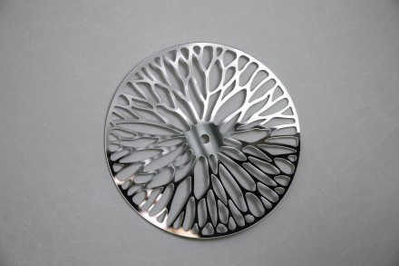 №23 Циферблат для часов  серебро  19,5 см 