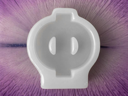 Русская буква "Ф" Высота буквы 42 мм  (молд, силиконовая форма )  