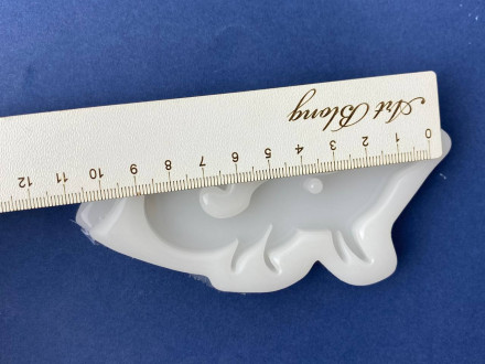 №295 Лиса Новогодний молд 